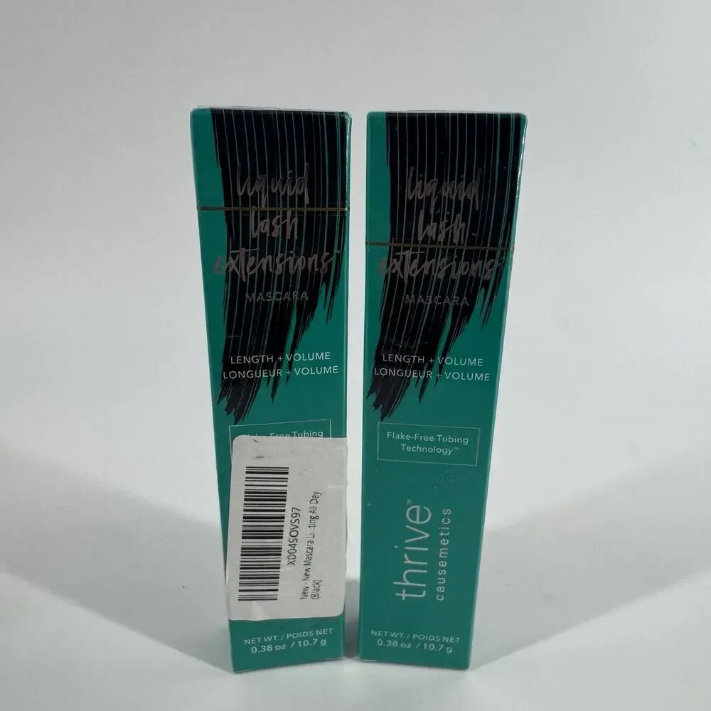 Thrive Liquid Lash Extensions Mascara 0.38oz Each SEALED Brynn (2) Flake Free